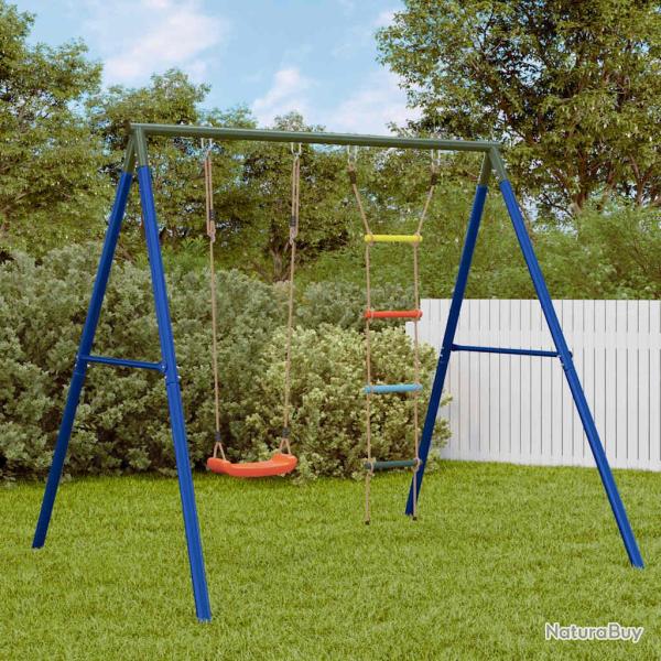 Ensemble de balan�oire d'ext�rieur avec balan�oire et �chelle, pour le jardin