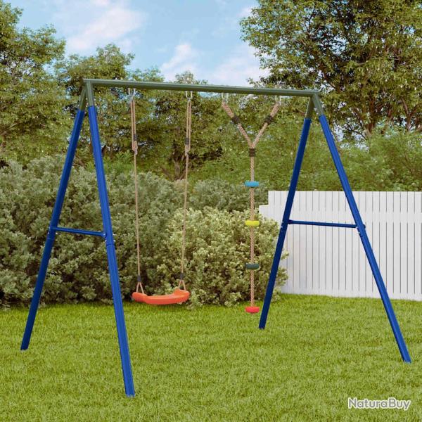 Ensemble balan�oire d'ext�rieur, balan�oire et corde � disques, pour le jardin
