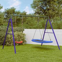 Ensemble balan&ccedil;oire d'ext&eacute;rieur, balan&ccedil;oire et balan&ccedil;oire nid, pour le jardin