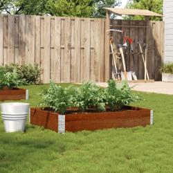 Jardini&egrave;re marron 120x80 cm bois massif de pin