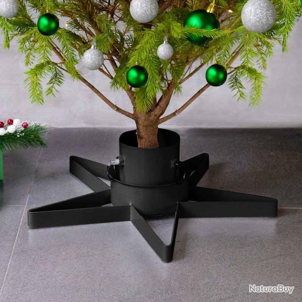 Support de sapin de No�l Noir 47x47x13,5 cm
