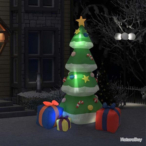 Sapin de No�l gonflable avec LED Int/Ext 240 cm
