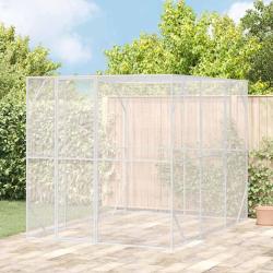 Cage pour oiseaux Anthracite 210 x 304 x 213 cm Acier galvanis&eacute;