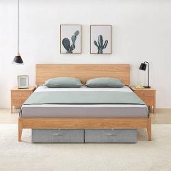 Bo&icirc;tes de rangement 2 pcs Tissu 70x40x18 cm Gris