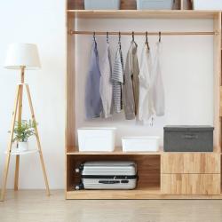 | Bo&icirc;tes de rangement | avec stockage Anthracite Tissu intiss&eacute;