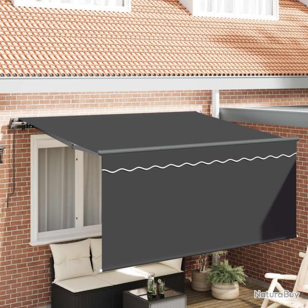 Auvent R�tractable Ray� Anthracite 300 x 200 cm tissu
