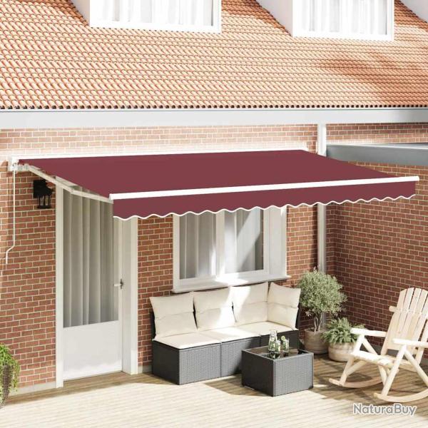 Cadre d'auvent Bordeaux 350 x 200 cm