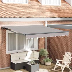 Cadre d'auvent Gris clair 300 x 250 cm