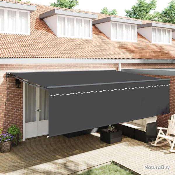 Auvent R�tractable Anthracite 500 � 300 cm