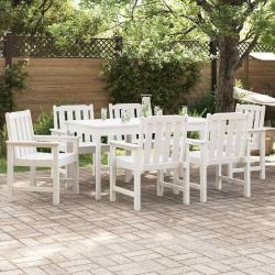 Chaise de 6 pcs Blanc 65,5 x 59 x 88 cm Poly&eacute;thyl&egrave;ne