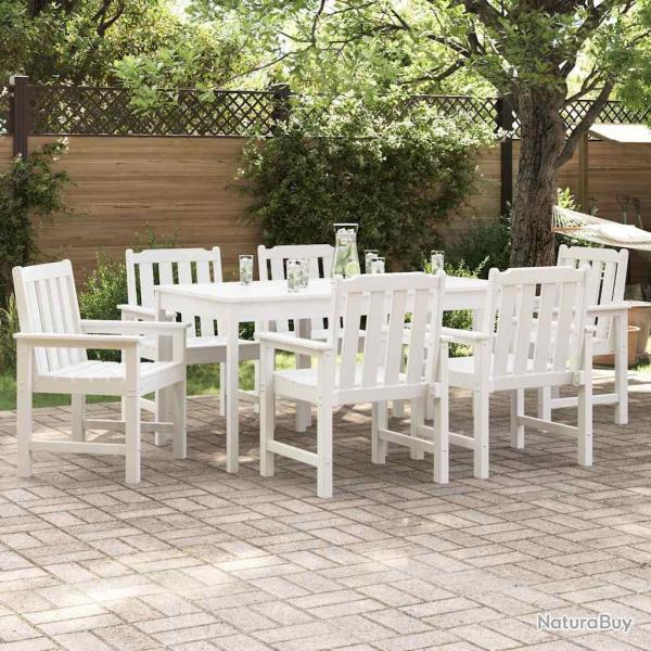 Chaise de 6 pcs Blanc 65,5 x 59 x 88 cm Poly�thyl�ne