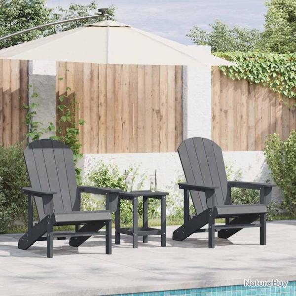Chaise de 2 pcs Gris clair 82 x 74 x 92 cm Poly�thyl�ne