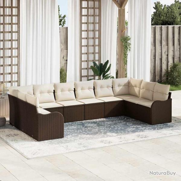Ensemble de canap� de Marron 344 x 177,5 x 85 cm