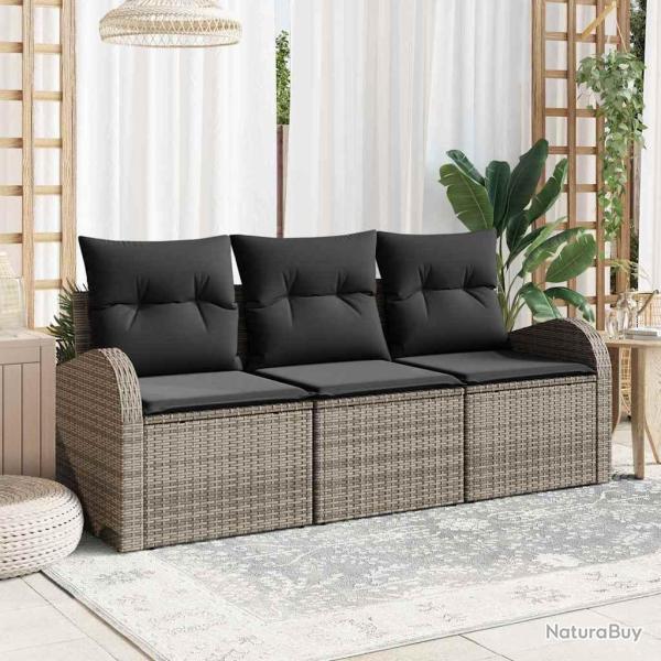 Ensemble de canap� de Gris polyrotin