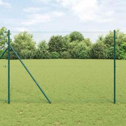 Fixation au sol hexagonale 50 x 1,5 m Acier recouvert de PVC