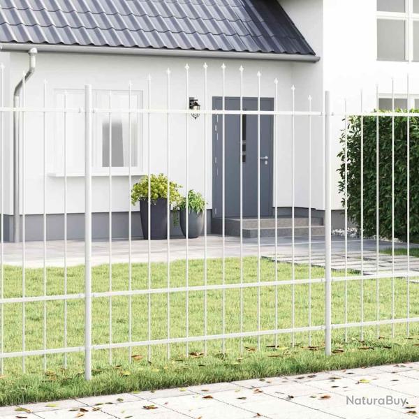 Cl�ture de WOERDEN 3 pcs 170 x 215 cm Blanc