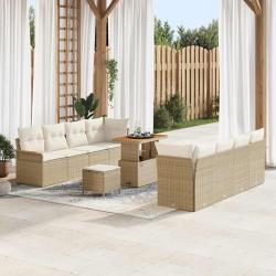 Ensemble de canap&eacute; de Beige et cr&egrave;me 90 x 55 x 71 cm