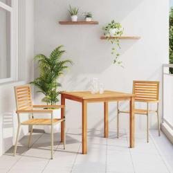 Ensemble de salle &agrave; manger pour 3 pcs Beige