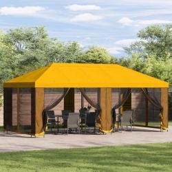 Abri de 6 x 3 m Jaune Polyester et Acier 190