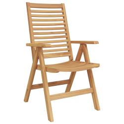 Chaise 8 pcs Marron 64,5 x 52 x 108 cm Bois de teck massif