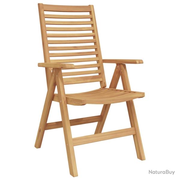 Chaise 8 pcs Marron 64,5 x 52 x 108 cm Bois de teck massif