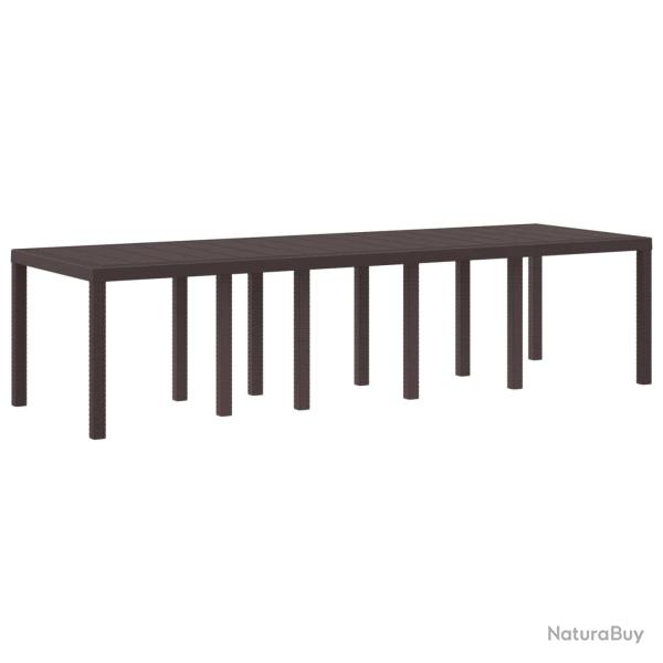 Table de Marron 300 x 100 x 73 cm polyrotin