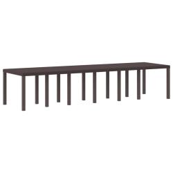 Table de Marron 350 x 100 x 74 cm polyrotin