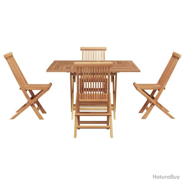 Ensemble de salle � manger pour Marron Teck massif