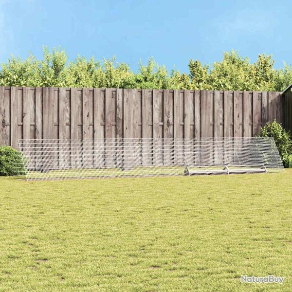 Cage � poules Argent 650 x 100 x 85 cm Acier galvanis�
