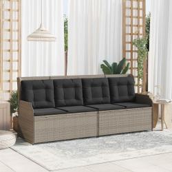 Banc de Gris clair polyrotin