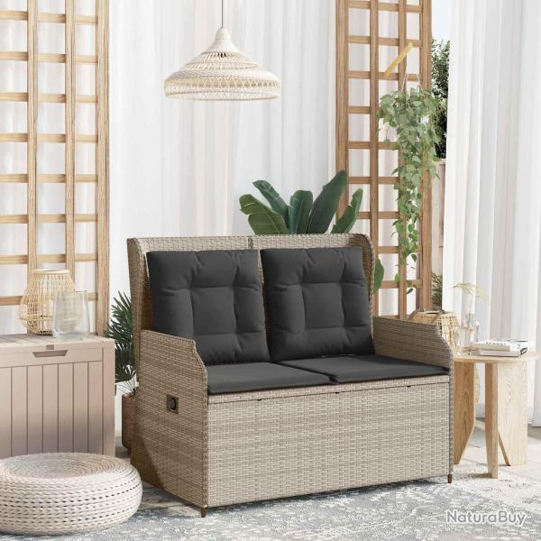 Banc de Gris clair polyrotin
