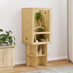 Terrarium Marron 50 x 50 x 130 cm OSB