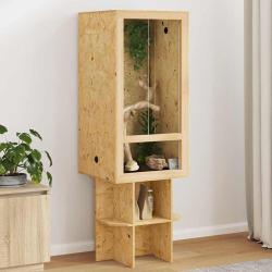 Terrarium Marron 50 x 50 x 150 cm OSB