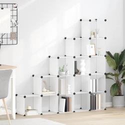 Cubes de rangement 15 pcs Transparent PP