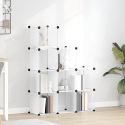 Cubes de rangement 9 pcs Transparent PP