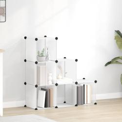 Cubes de rangement 6 pcs Transparent PP