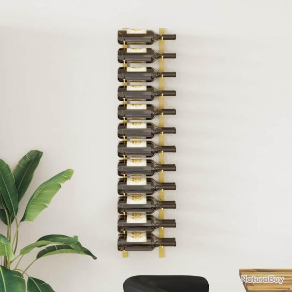 Casier � vin mural pour 24 bouteilles Dor� Fer