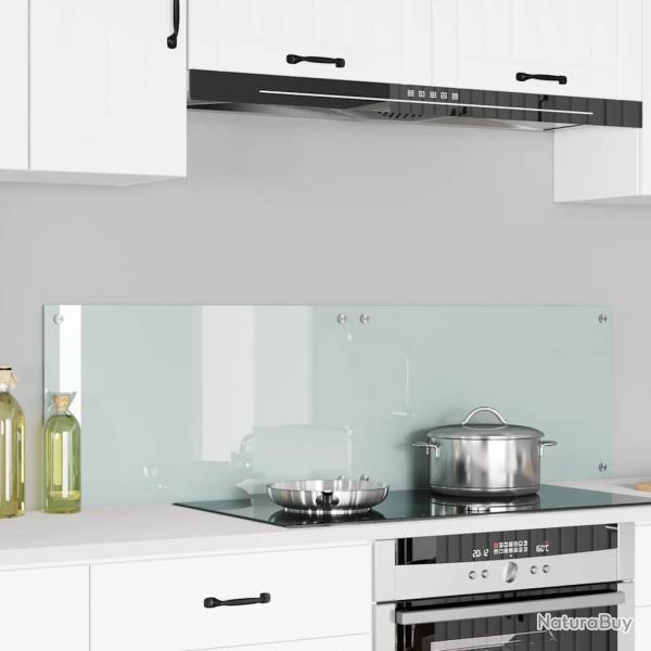 Cr�dence de cuisine 2 pcs Blanc 70 x 40 cm verre tremp�