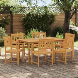 Chaises de 6 pcs Naturel Bois d'Acacia Massif