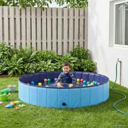 Piscine pour enfants Bleu &Oslash; 160 x 30 cm