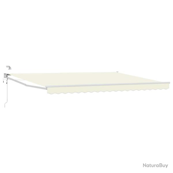 Auvent r�tractable �lectrique Cr�me 4,5 � 3 m