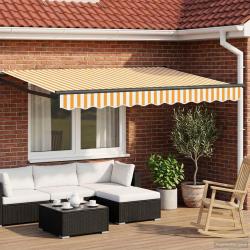 Auvent r&eacute;tractable &eacute;lectrique 2,5 x 2 m