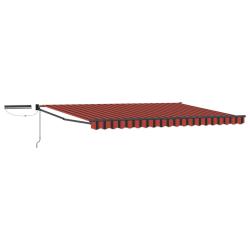 Auvent r&eacute;tractable &eacute;lectrique 5 x 3 m