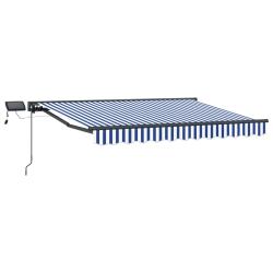 Cadre de store manuel avec LEDs 3 x 2,5 m