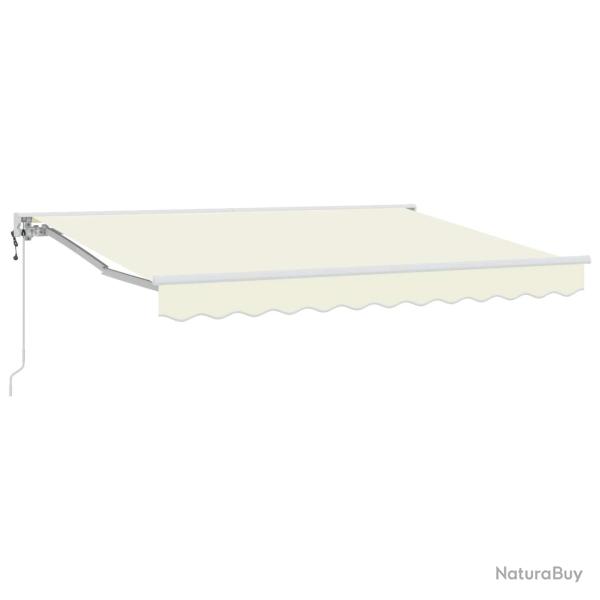 Auvent r�tractable �lectrique Cr�me 3,5 x 2,5 m