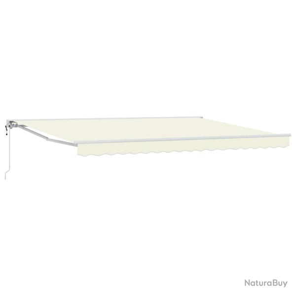 Auvent r�tractable �lectrique Cr�me 4 � 3,5 m