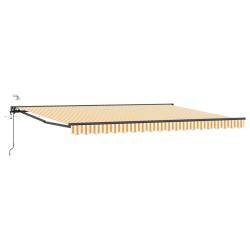 Auvent r&eacute;tractable &eacute;lectrique 4,5 &times; 3 m