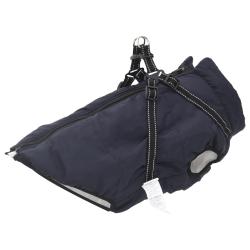Manteau pour chien Bleu marine L44 Fleece et Polyester