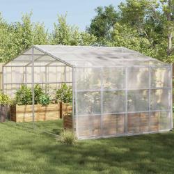 B&acirc;che avec oeillets Transparent 5 x 5 m Poly&eacute;thyl&egrave;ne