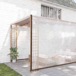 Couverture pour plantes Transparent 8 x 12 m PE
